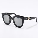 GUCCI グッチ サングラス GG0208S レディース インターロ...(4)