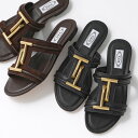 TODS トッズ サンダル T TIMELESS Tタイムレス XXW37B0BD70D90 XXW37B0BD70RE0 レディース ミュール フラット シューズ 靴 カラー2色