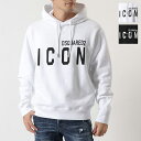 DSQUARED2 ディースクエアード S79GU0003 S25516 Icon Hooded Sweatshirt メンズ スウェット プルオーバー パーカー カラー2色