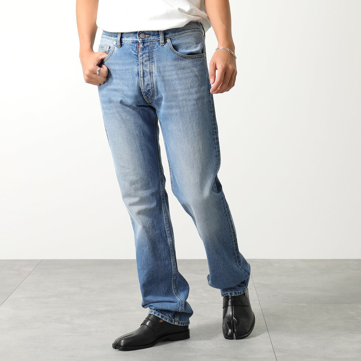 MAISON MARGIELA メゾンマルジェラ 4 14 ジーンズ SI1LA0001 S30561 メンズ デニムパンツ ストレート スリム Gパン ジーパン 966