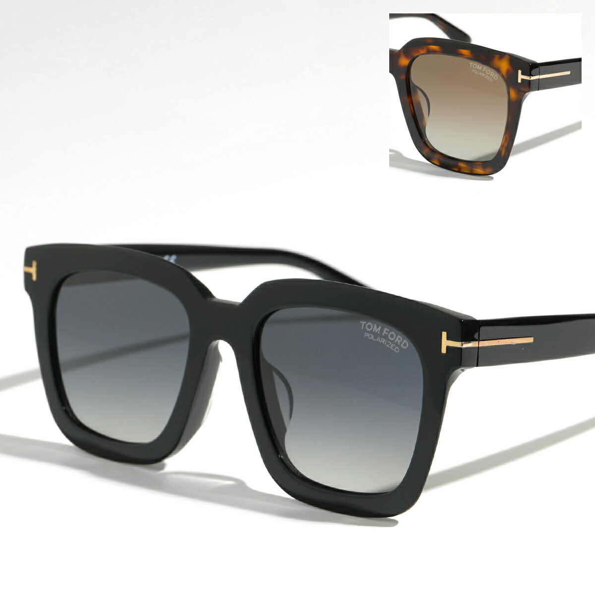 TOM FORD トムフォード サングラス SARI TF690-F FT0690-F/S メンズ メガネ ウェリントン型 ロゴ Tロゴ めがね 眼鏡 アイウェア カラー2色のサムネイル