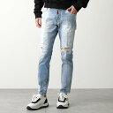 DSQUARED2 ディースクエアード デニム SKATER JEANS S71LB1253 S30664 メンズ ジーンズ ダメージ加工 ユーズドウォッシュ 470【cp_ten】