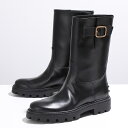 TODS トッズ ショートブーツ XXW08J0HL80 RBT レディース バイカーブーツ ミドルブーツ レザー シューズ 靴 B999/NERO【po_fifth】