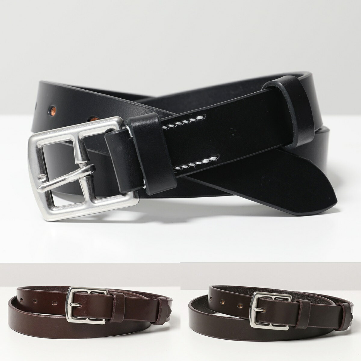 ジェイ＆エム デヴィッドソン J&M DAVIDSON ジェイアンドエム デヴィッドソン BHNS-0XX-BR25 J46901 5000 HARNESS BUCKLE 25MM ハーネス バックル ベルト 25MM メンズ レザー カラー3色【po_sannn】