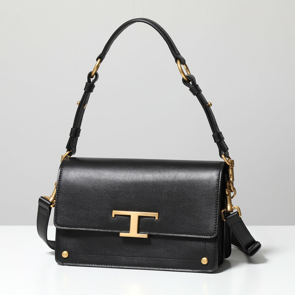 TODS トッズ ショルダーバッグ XBWTSIN0100ROR レディース T TIMELESS Tタイムレス レザー ハンドバッグ クロスボディ 鞄 カラー2色のサムネイル