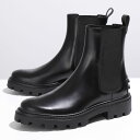 TODS トッズ ショートブーツ XXW08J0GF90AKT レディース レザー チェルシー サイドゴア シューズ 靴 B999/NERO【po_fifth】