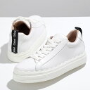 Chloe クロエ スニーカー LAUREN ローレン CHC19S10842 レディース ローカット レザー スカラップ ロゴ シューズ 靴 101/White【po_fifth】