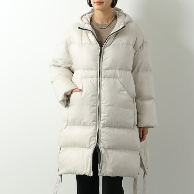 Max Mara The Cube マックスマーラ ザ・キューブ ダウンコート SEIFE レディース フード付き パファージャケット ロング丈 045