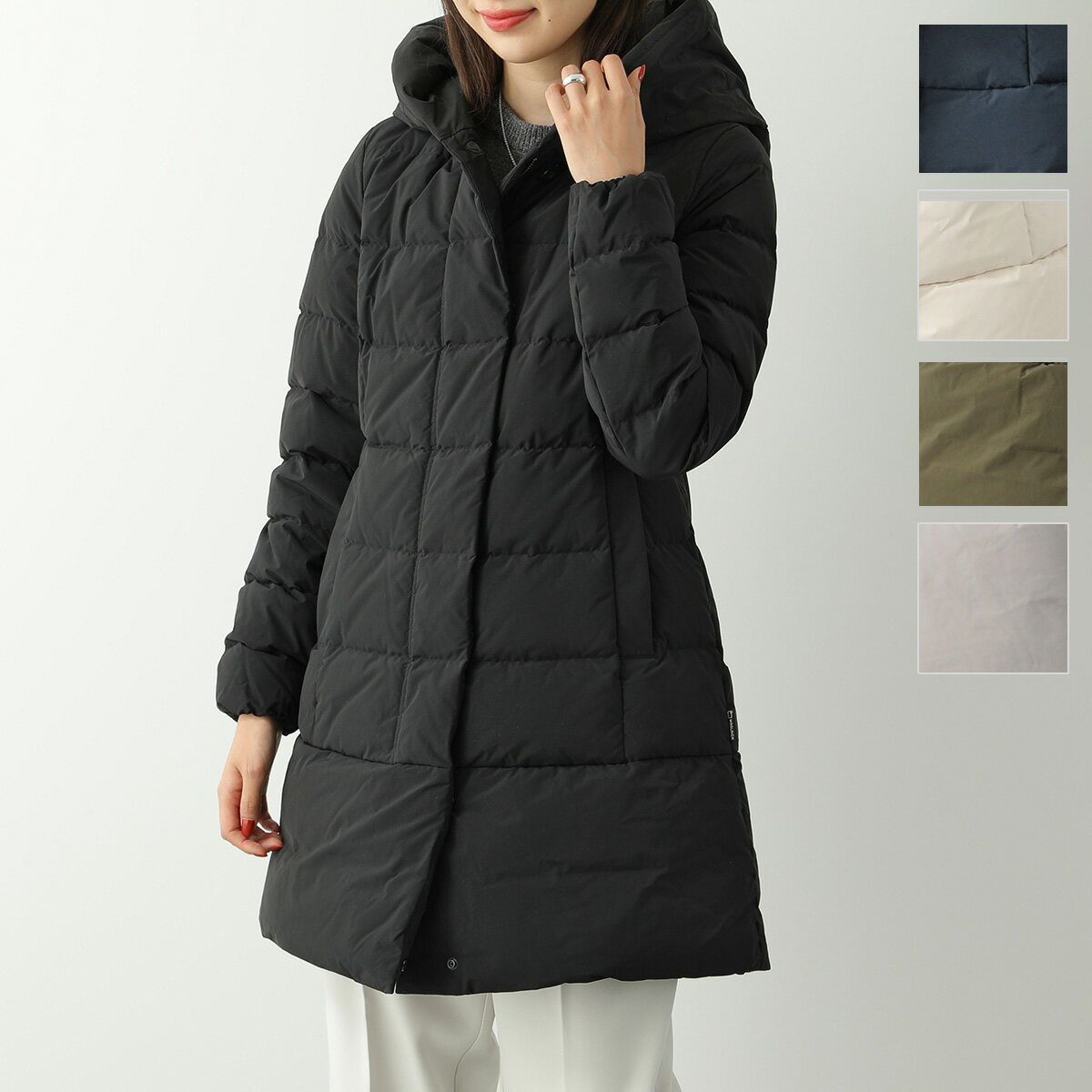 ウールリッチ ダウン レディース WOOLRICH ウールリッチ ダウンコート PUFFY PRESCOTT PARKA WWOU0685FR UT3128 レディース フーテッド 撥水 防風 カラー5色