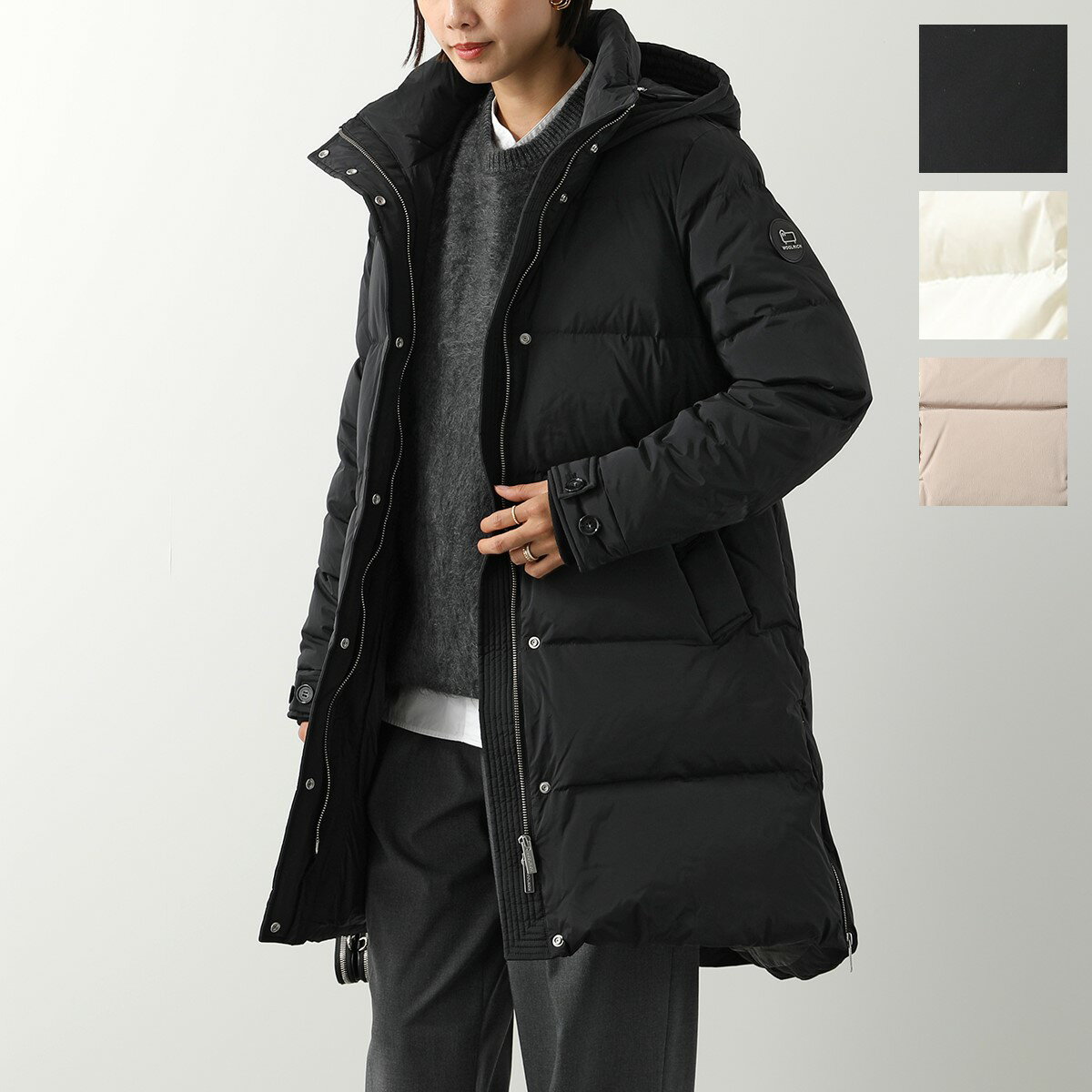 WOOLRICH ウールリッチ ダウンコート ALSEA PUFFY PARKA アルセアパフィー WWOU0697FR UT1148 レディース フーテッド VIRALOFF カラー3色