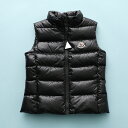 MONCLER KIDS モンクレール キッズ ダウンベスト Ghany ガ—二— 1A52810 68950 ガールズ 女の子 ロゴパッチ ナイロン 999