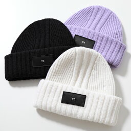 ワイスリー ニット帽 レディース Y-3 ワイスリー ニット帽 BEANIE ビーニー IL6964 IL6965 IU4621 レディース ロゴパッチ リブ編み ニットキャップ 帽子 カラー3色