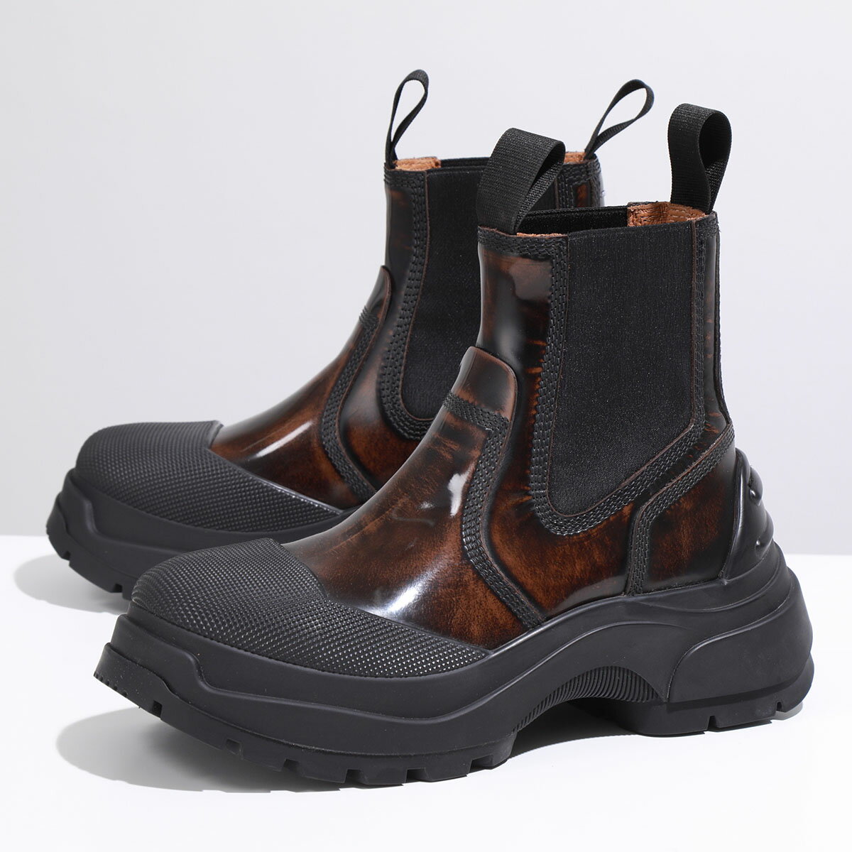 MAISON MARGIELA メゾンマルジェラ 22 アンクルブーツ Alex アレックス S38WU0379 P3964 レディース サイドゴア 厚底 ステッチ 靴 H9418