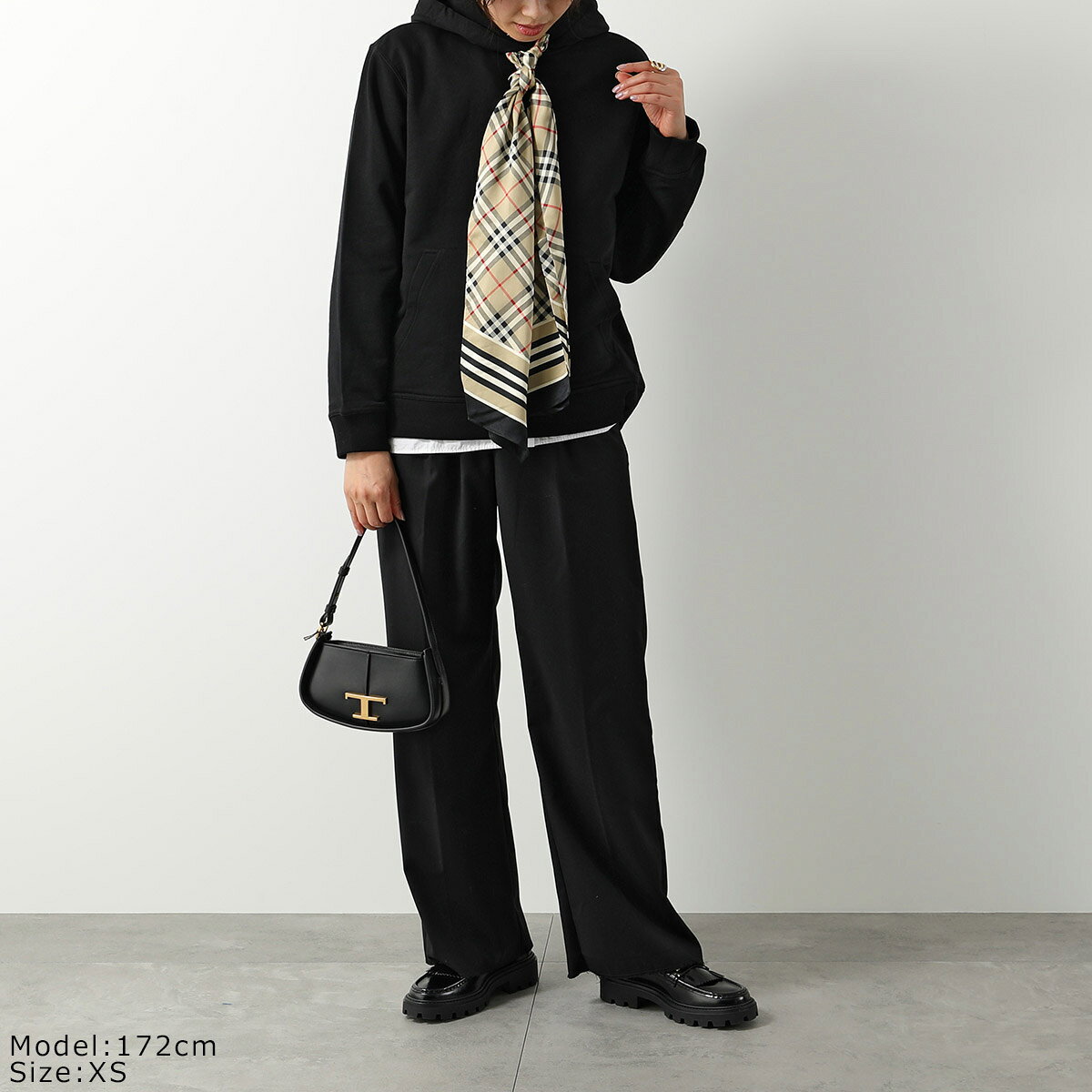 10％OFF ・9 4-20時～ BURBERRY バーバリー パーカー FERN SILK CHK 8066972 レディース auc-marks-run-10503222 インポートセレクトmusee サンプル画像2