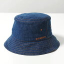 BURBERRY バーバリー バケットハット MH WASHED DENIM BUCKET 8070819 レディース デニム コットン バーバリーチェック ロゴ刺繍 帽子 B6406/WASHED-INDIGO【cp_ten】【po_fifth】