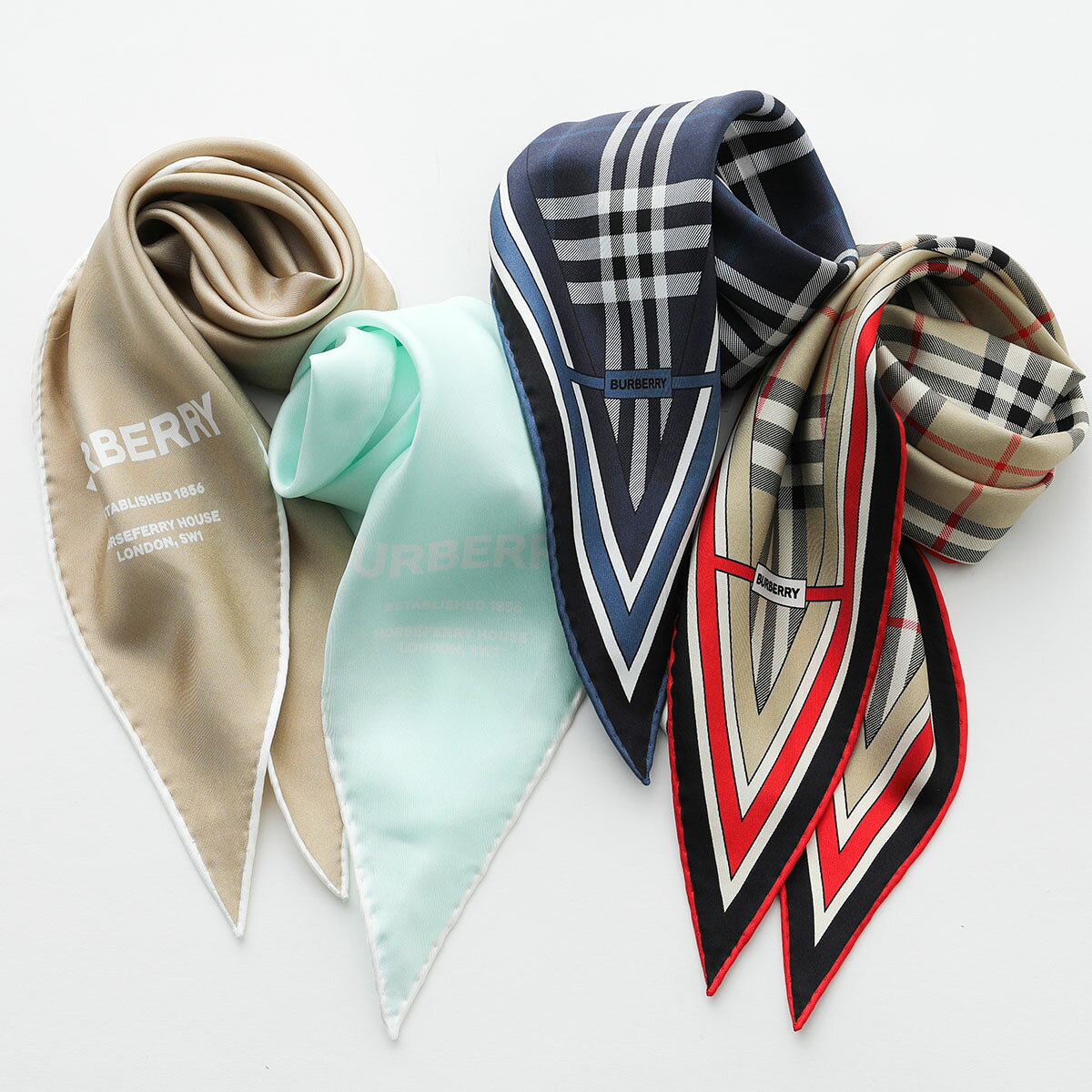 【10％OFFクーポン対象・5/15-23時59分迄】BURBERRY バーバリー スカーフ SS LOSAN...