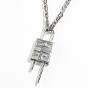 GIVENCHY ジバンシィ ネックレス LOCK ロック BF00GZF003 メンズ ペンダント アクセサリー 4G 040/SILVERY