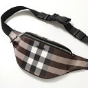 BURBERRY バーバリー ボディバッグ ML MINI CASON GC9 8064440 レディース ベルトバッグ チェック ロゴ ウエストポーチ 鞄 A8900/DARK-BIRCH-BROWN【po_fifth】