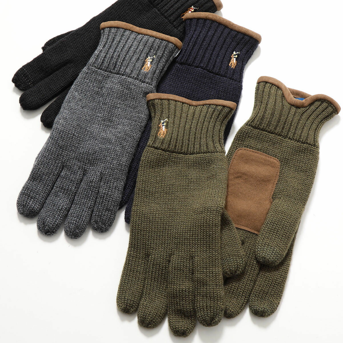 Polo Ralph Lauren ポロ ラルフローレン 手袋 CLASSIC LUX MERINO TOUCH GLOVE PC0463 メンズ グローブ タッチパネル対応 カラー4色