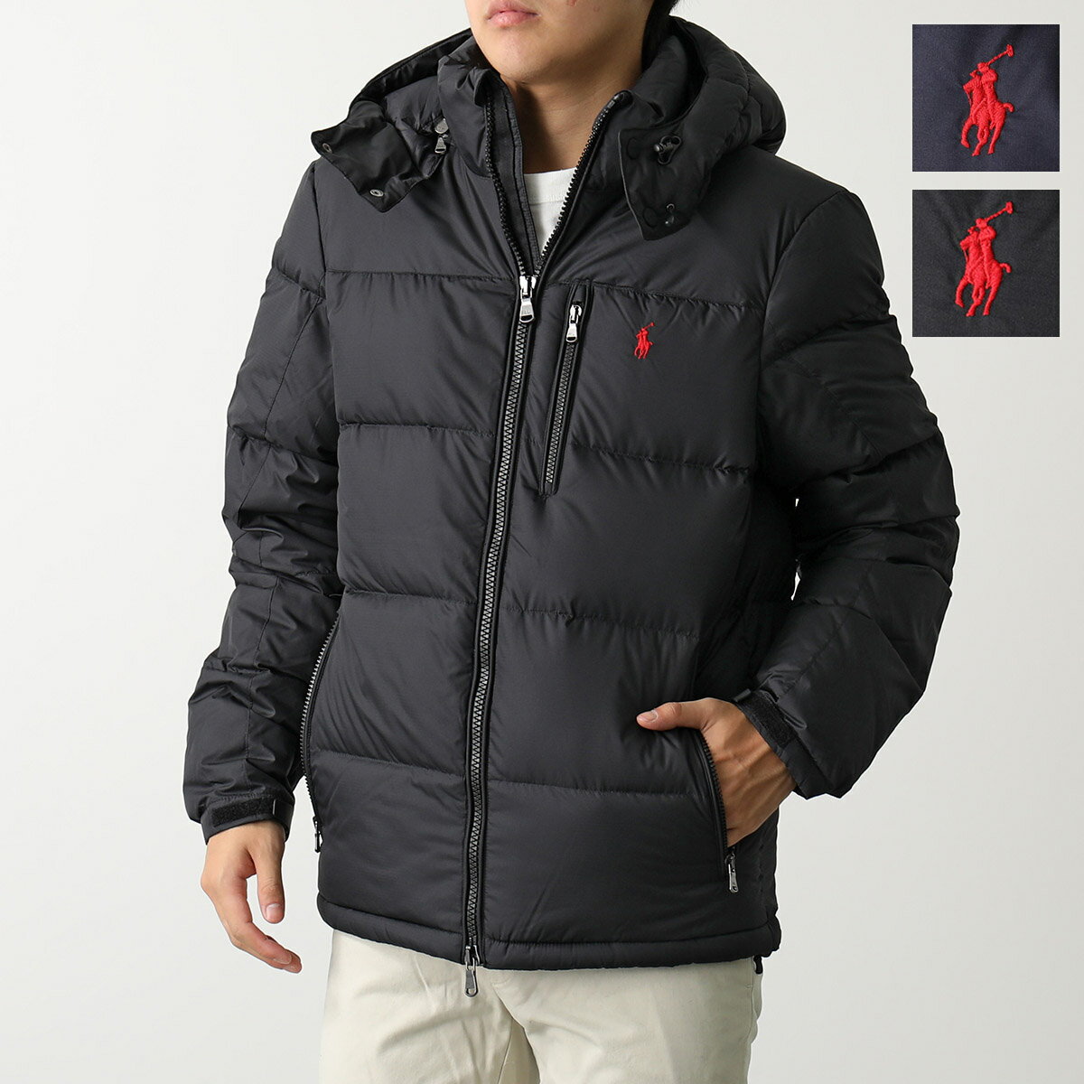 ポロ ラルフ ローレン ダウンジャケット メンズ Polo Ralph Lauren ラルフローレン ダウンジャケット EL CAP JACKET 710810936 メンズ ウォーター リぺラント フード付き 撥水 ポニー刺繍 カラー2色