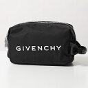 GIVENCHY ジバンシィ クラッチバッグ BK60EDK1JE メンズ ロゴ セカンドバッグ トラベルポーチ 4G ナイロン 鞄 001/BLACK