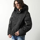 ARMANI EXCHANGE A/X アルマーニ エクスチェンジ パテッドジャケット 6RZB13 ZNJ7Z メンズ フーテッド ブルゾン ロゴ 1200/BLACK