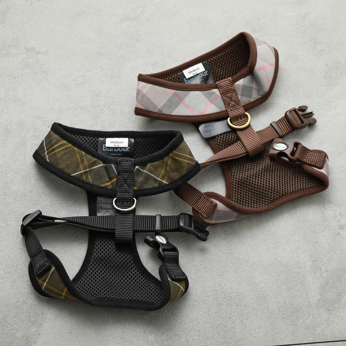 Barbour バブアー ドッグハーネス TARTAN DOG HARNESS DAC0010 ペット タータンチェック ブランドバッジ ロゴ カラー2色【返品交換不可】【dc_kikaku】のサムネイル