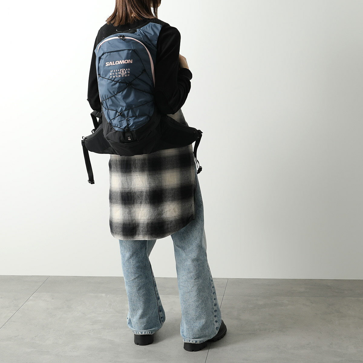 【最大2万円OFFクーポン対象・3/1限定】MM6 エムエムシックス メゾンマルジェラ バックパック Salomon XT 15 サロモン SB6WA0003 P5782 メンズ コラボ リュック 刺繍 ロゴ 鞄 カラー3色