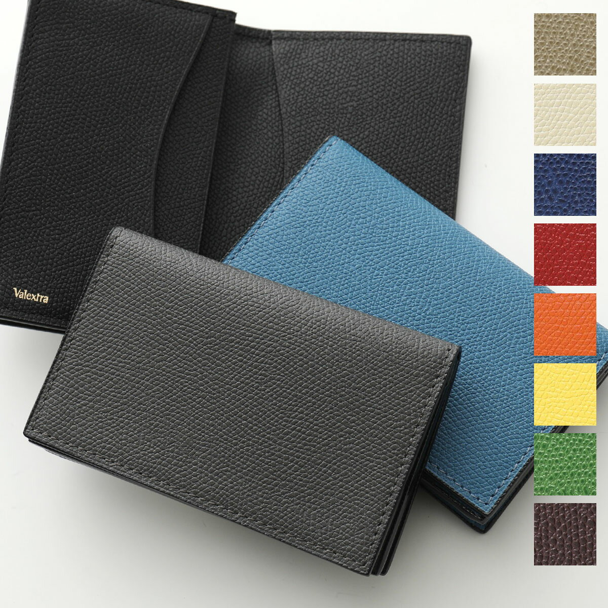 Valextra ヴァレクストラ カードケース Business card case SGNL0024028L99CC99 V8L03 028 メンズ レザー 名刺入れ ビジネス カラー15色