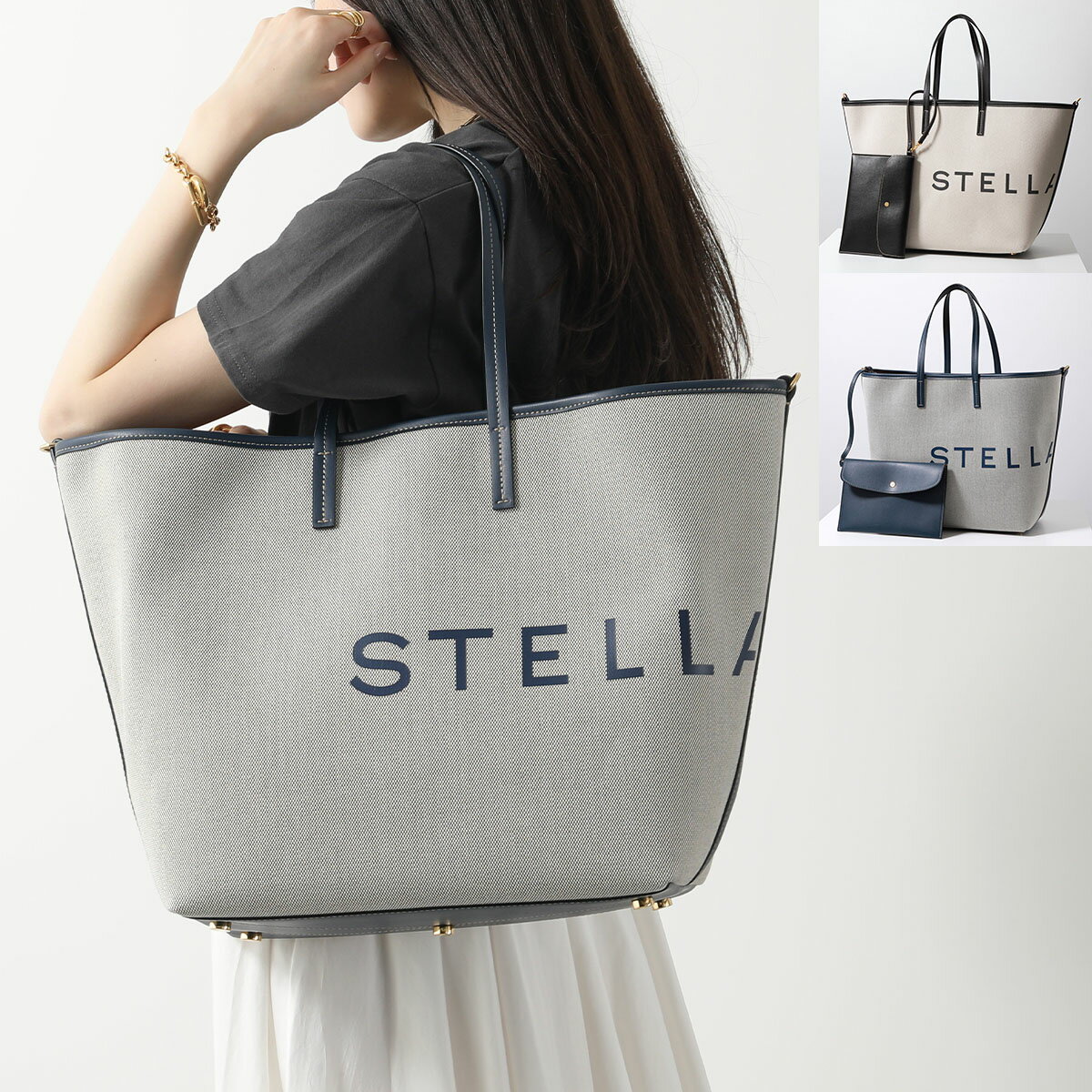 STELLA McCARTNEY Xe}bJ[gj[ g[gobO 7B0048 WP0221 fB[X S ~j|[`t LoX  9043/ECREypo_fifthz