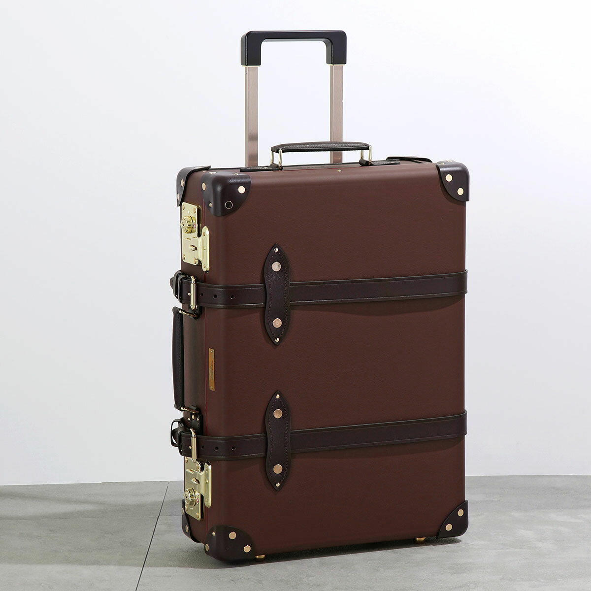 グローブ・トロッター スーツケース・キャリーケース メンズ GLOBE TROTTER グローブトロッター キャリーケース Centenary 125 Limited Edition 20 Trolley Case キャリーオン 2ホイール メンズ トラベルバッグ 鞄 Brown