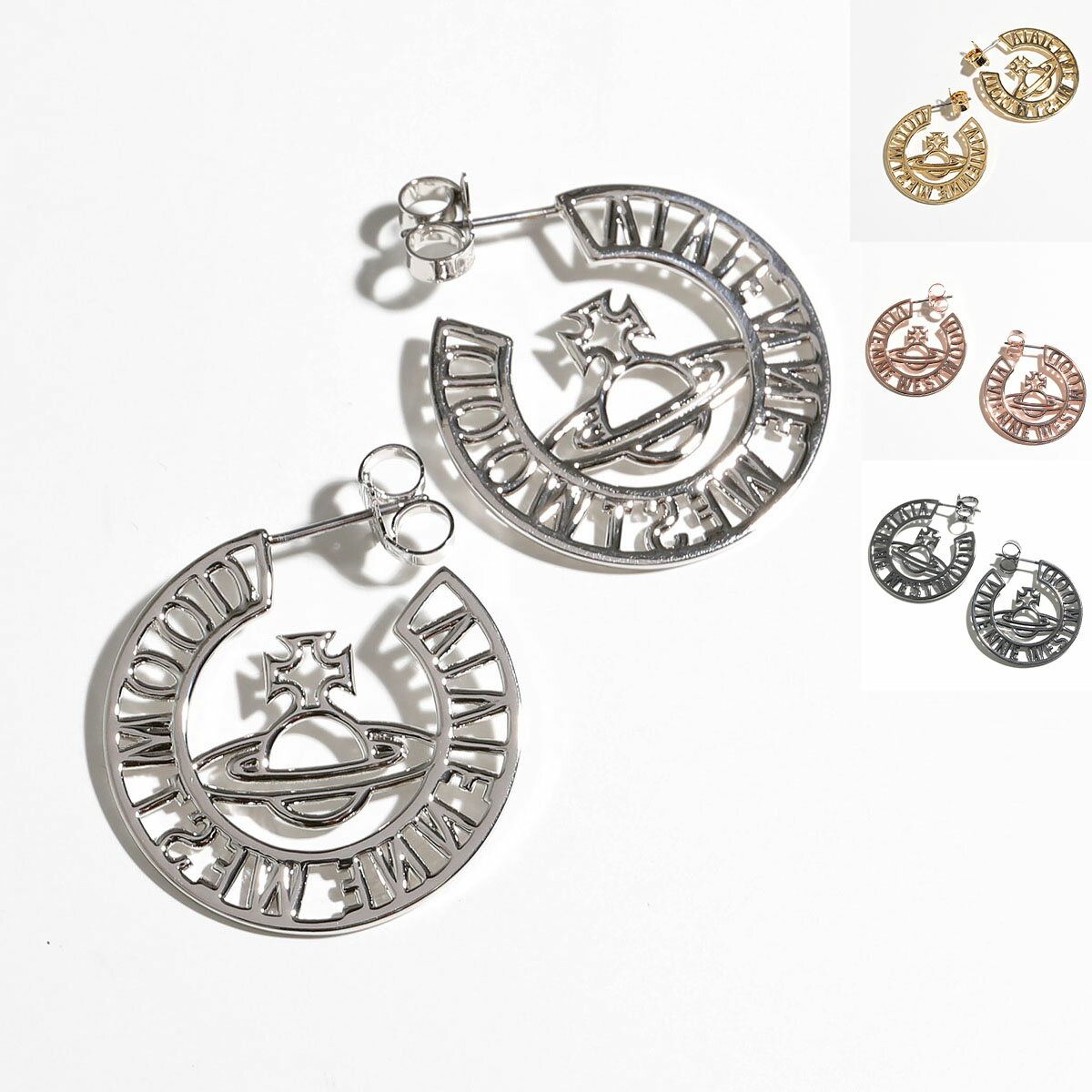 Vivienne Westwood ヴィヴィアンウエストウッド ピアス SELMA EARRINGS 62030083 レディース オーブ ロゴ アクセサリー カラー2色