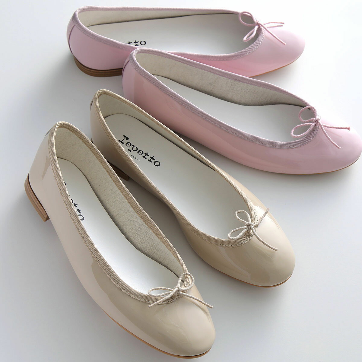 【カラー限定特価】repetto レペット バレエシューズ Lili Ballerinas リリ V1790VLUX レディース パテントレザー パンプス ミティックゴムライン 靴 カラー2色【NEW SIZE】