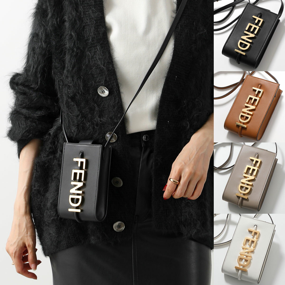 FENDI tFfB tH|[` 7AS192 A5DY fB[X U[ X}zP[X V_[obO NX{fB  J[4F