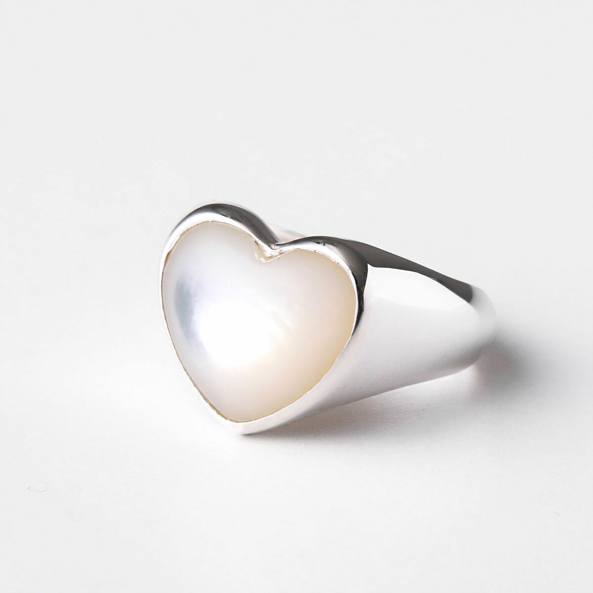 ハート ANNIKA INEZ アニカイネズ リング Pearl Heart Ring R157-SML レディース ハート パール 指輪 アクセサリー シルバー925 silver925 シルバー【point10】【TS10】