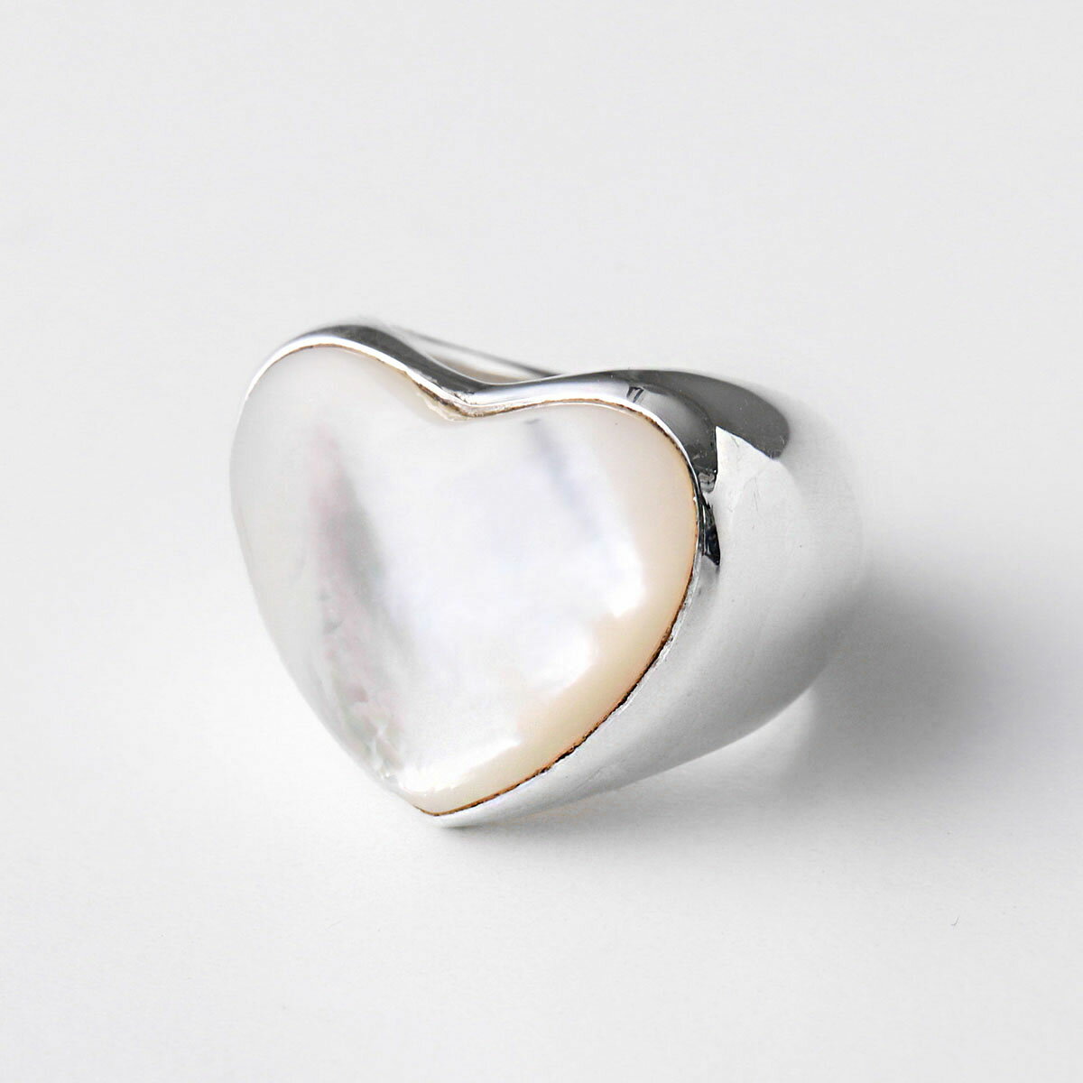 ハート ANNIKA INEZ アニカイネズ リング Bigger Pearl Heart Ring R176-LRG レディース ハート パール 指輪 アクセサリー シルバー925 silver925 シルバー【cp_ten】