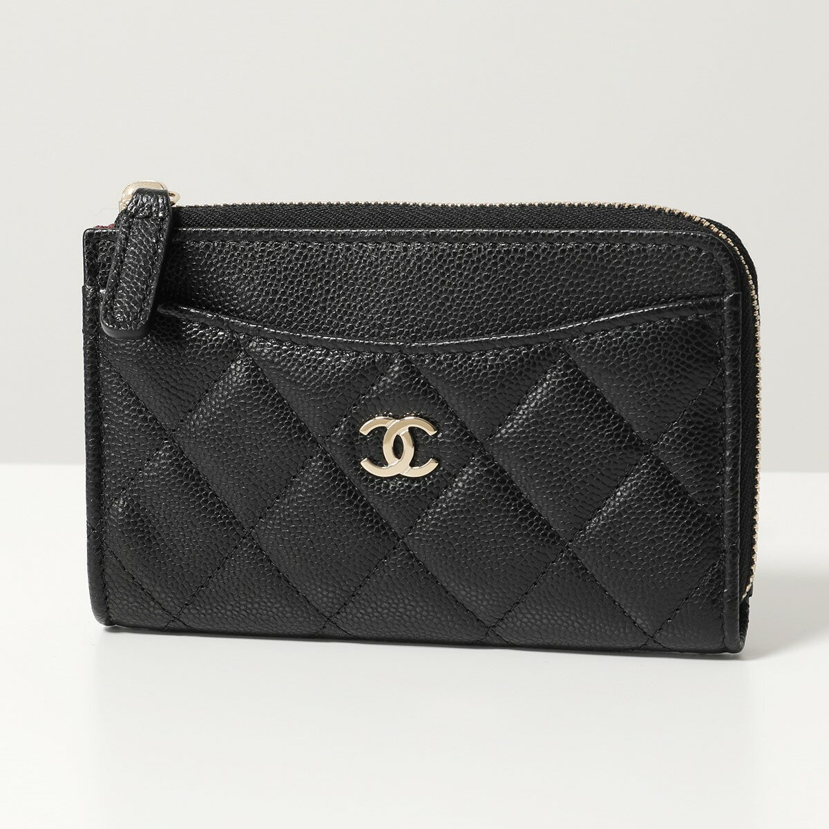 CHANEL シャネル フラグメントケース AP3179 B10583 MATELASSE マトラッセ レディース コインケース カードケース キルティング レザー ココマーク ミニ財布 カラー2色