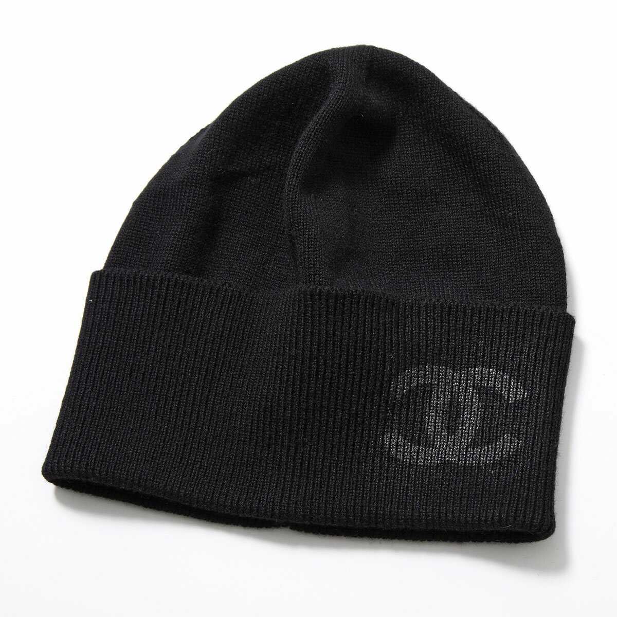 CHANEL シャネル ニット帽 AA9335 B13720 レディース カシミヤ ココマーク CCロゴ ビーニー ニットキャップ スクリーンプリント 帽子 94305のサムネイル