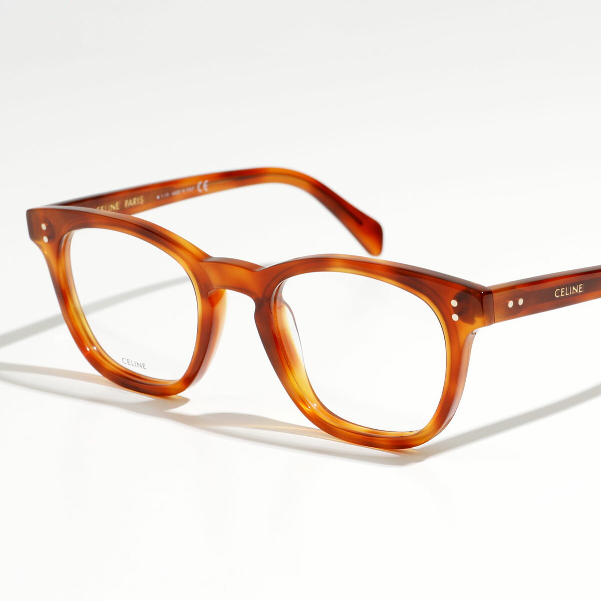 CELINE セリーヌ メガネ CL50032I レディース ウェリントン型 めがね 伊達メガネ ダテ 眼鏡 ロゴ アイウェア 053【po_fivee】【cp_ten】のサムネイル