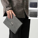 ボッテガヴェネタ バッグ メンズ BOTTEGA VENETA ボッテガヴェネタ クラッチバッグ 387306 VQ952 メンズ イントレチャート オーストリッチ エキゾチックレザー リストレット付き 鞄 カラー2色