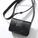 【9/5-23時59分迄・最大2万円OFFクーポン配布中】BOTTEGA VENETA ボッテガヴェネタ ショルダーバッグ CANDY キャンディー カセット 666688 VMAY1 メンズ マキシイントレチャート 鞄 8425/BLACK 666688VMAY18425【dc_kikaku】
