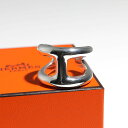 HERMES エルメス リング オスモズ Bague Osmos GM H102536B レディース Chaine d 039 ancre シェーヌダンクル オープン Hロゴ 指輪 silver925 SV シルバー