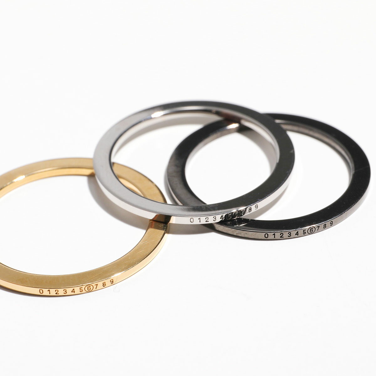 MM6 エムエムシックス メゾンマルジェラ リング SM6UQ0060 P6469 レディース 指輪 シグネチャー ナンバリングロゴ アクセサリー カラー3色のサムネイル