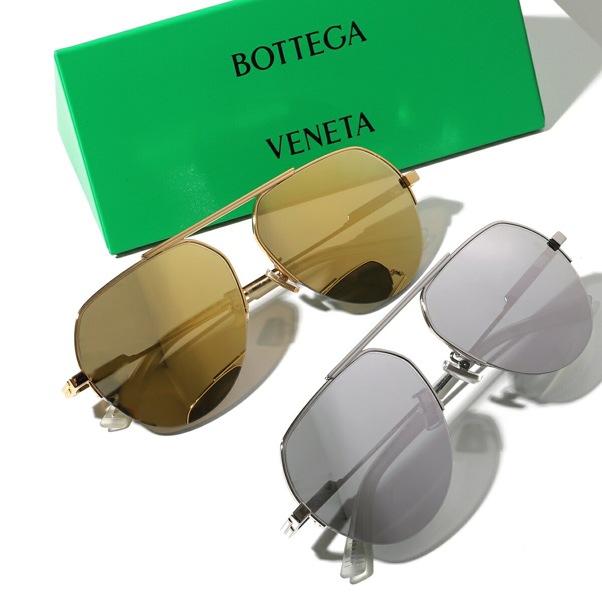 ボッテガ・ヴェネタ サングラス レディース BOTTEGA VENETA ボッテガヴェネタ サングラス BV1150S レディース ティアドロップ型 メガネ ロゴ アイウェア カラー2色【po_fifth】【po_jyuuu】