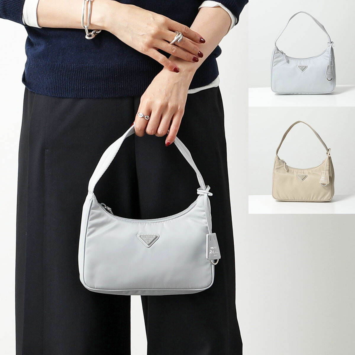 PRADA プラダ ハンドバッグ Re-Nylon Re-Edition 2000 エディション 1NE515 RDH0 レディース リナイロン ミニバッグ ショルダーバッグ 鞄 カラー3色のサムネイル