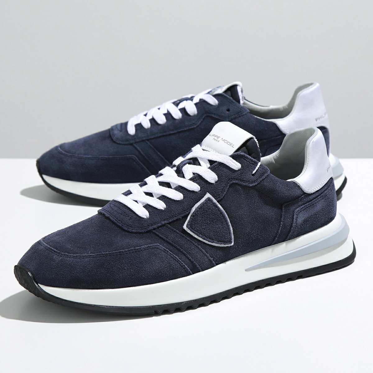 PHILIPPE MODEL フィリップモデル スニーカー TROPEZ 2.1 LOW TYLU DL09 メンズ レザー ローカット スウェード ロゴ シューズ 靴 BLEU