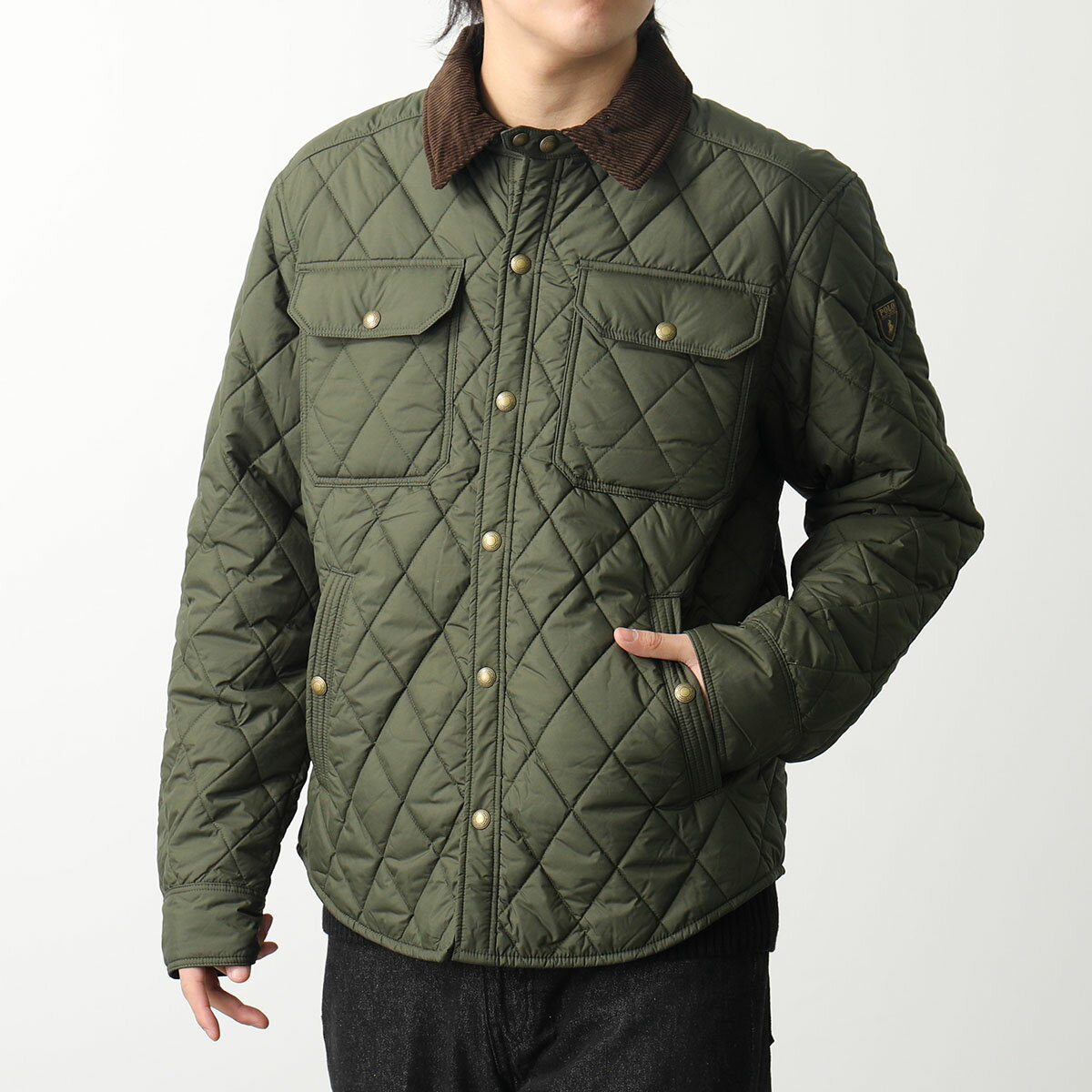 ラルフ ローレン キルティングジャケット メンズ Polo Ralph Lauren ラルフローレン 中綿ジャケット WATER REPERANT QUILTED JACKET ウォーターリペラント 710876085 メンズ キルティング COMPNY-OLV