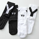 Y-3 ワイスリー ソックス SOCK HI ソックス ハイ HZ4268 HZ4269 メンズ コットンブレンド アンクル ロゴ リブ 靴下 カラー2色【po...