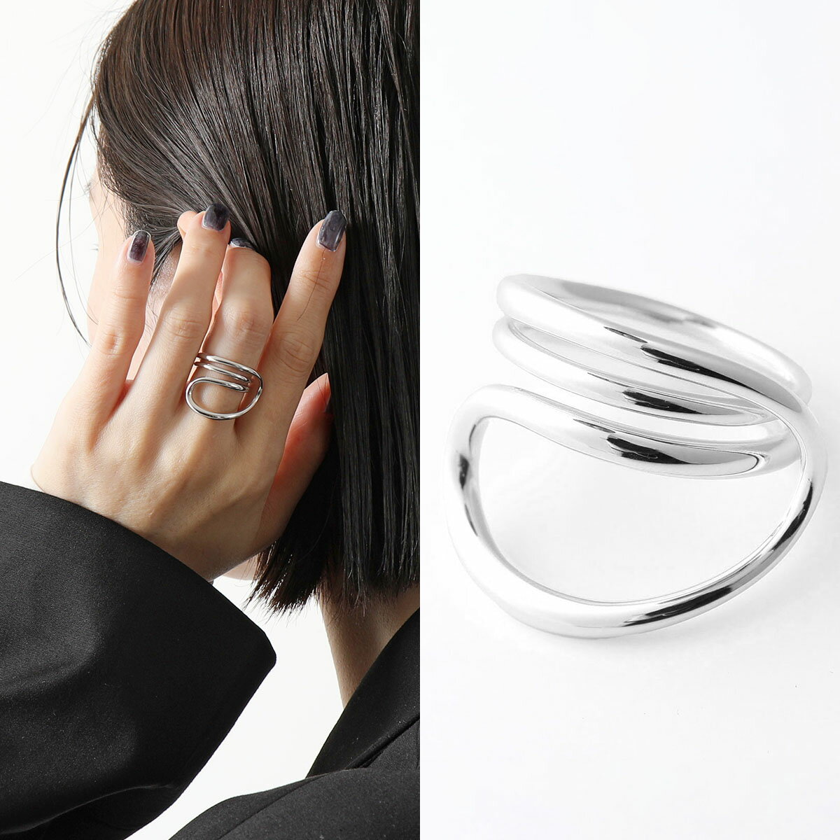 Charlotte Chesnais シャルロットシェネ リング BAGUE PETIT ROUND TRIP 21BA043AR レディース シルバー925 指輪 アクセサリー ARGENT