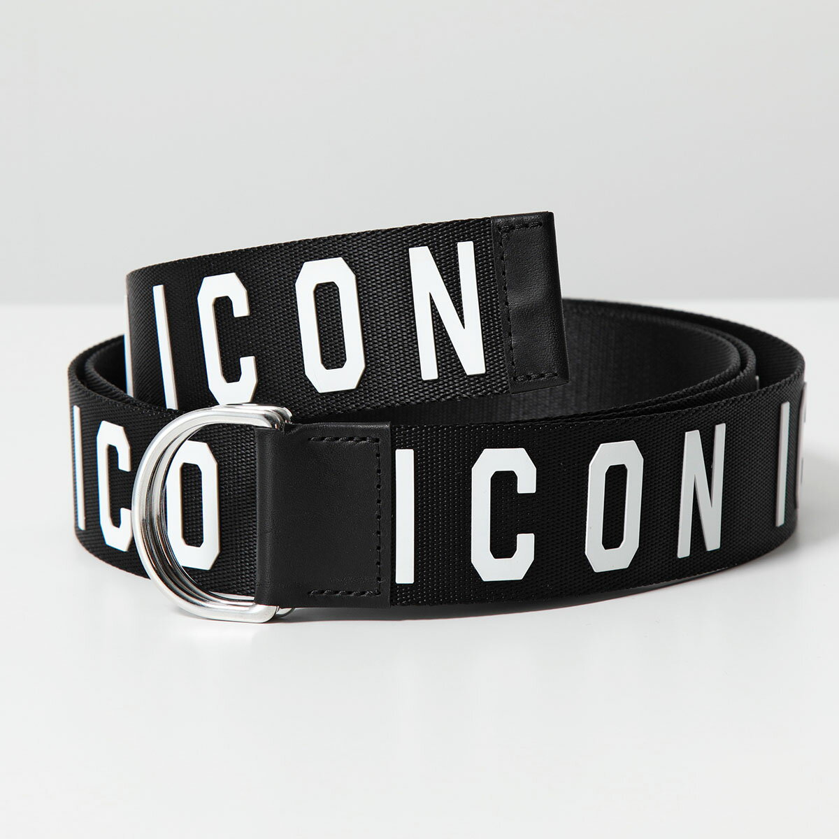 DSQUARED2 ディースクエアード ベルト BE ICON ビーアイコン BEM0568 20200508 メンズ ロゴ ダブルリン..